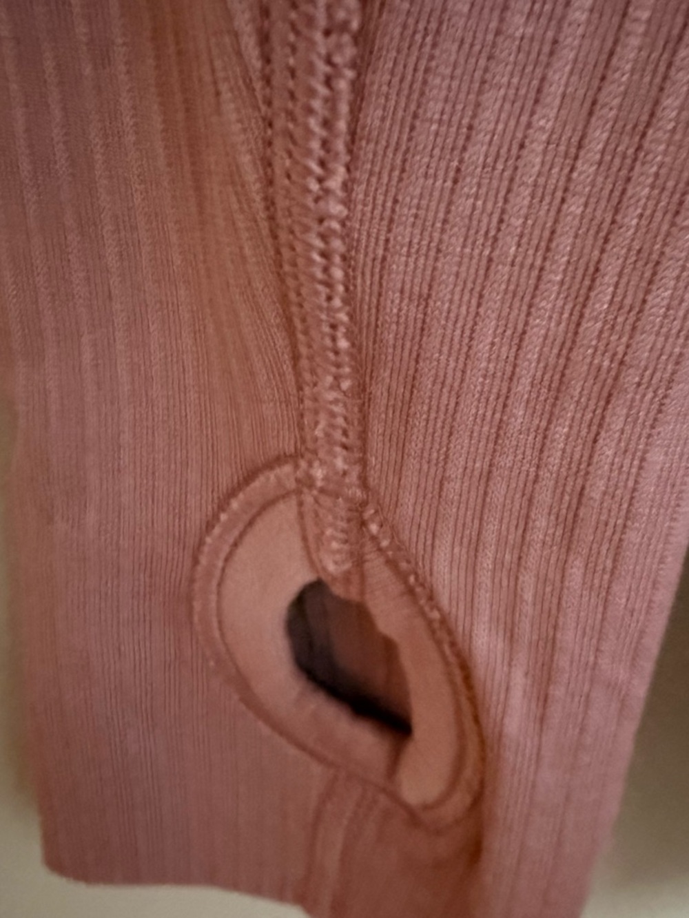 lululemon athletica Long Sleeve Crewneck Top in Dusty Rose - Picture 8 of 10